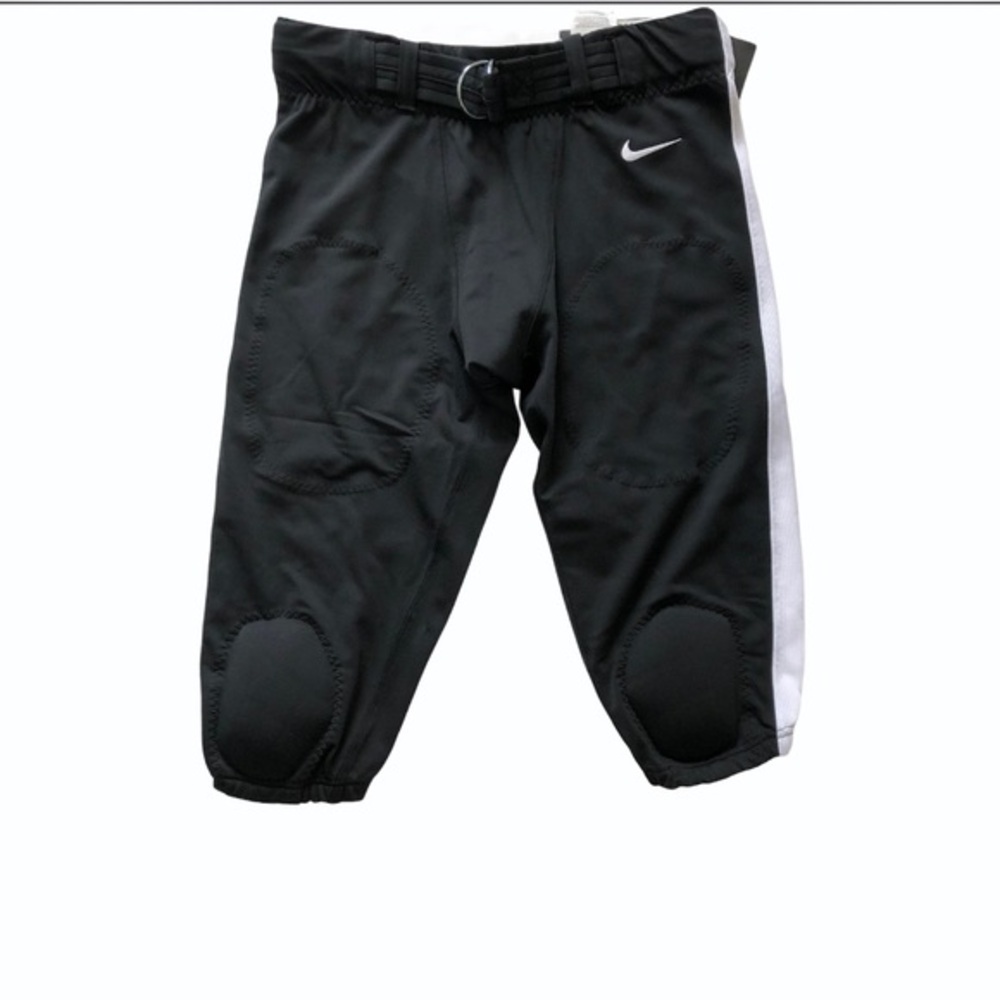 NIKE Football Tights‎ Black Team Open Field LG NWT